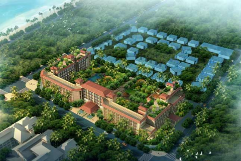 祝賀我司簽訂海馬金盤花園室外泳池、兒童池、水景等水處理項目工程